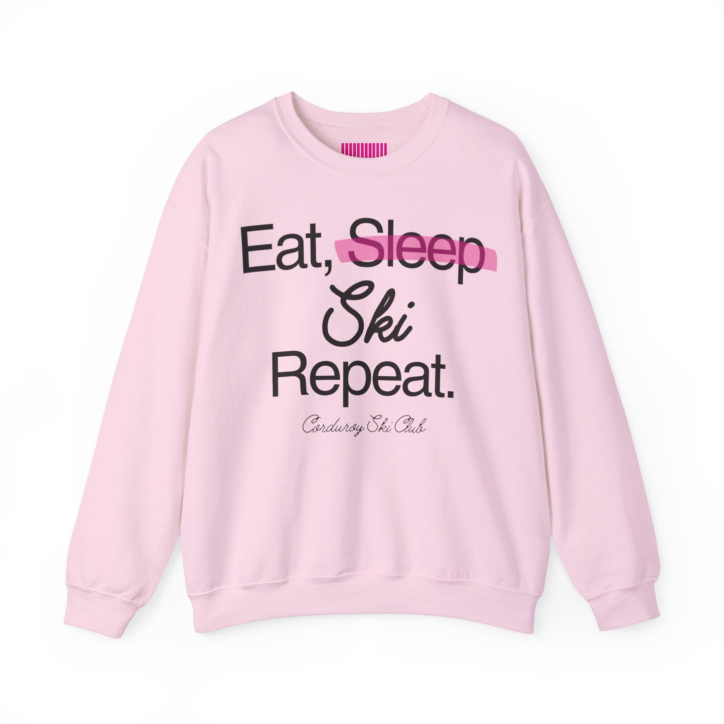 Eat, Sleep, Ski, Repeat Crewneck Sweatshirt