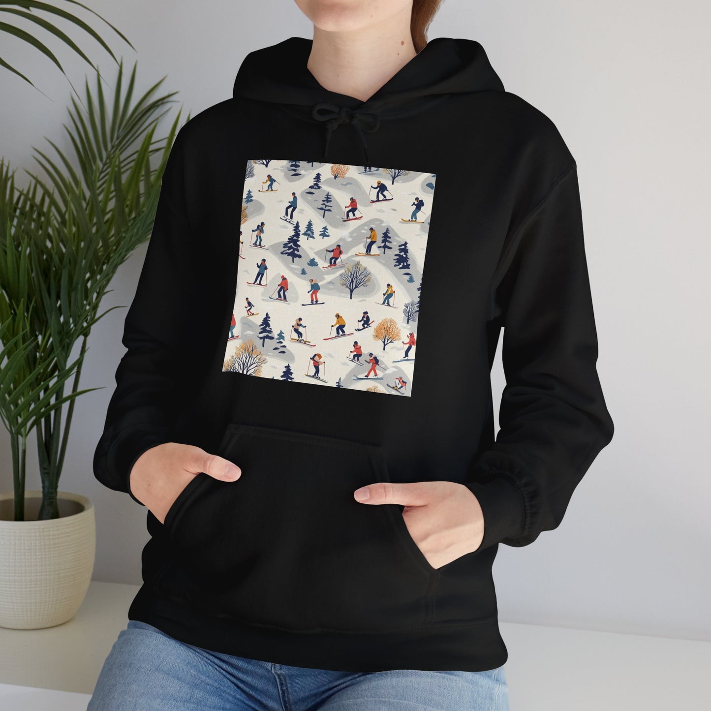 Retro Ski Hoodie Sweatshirt