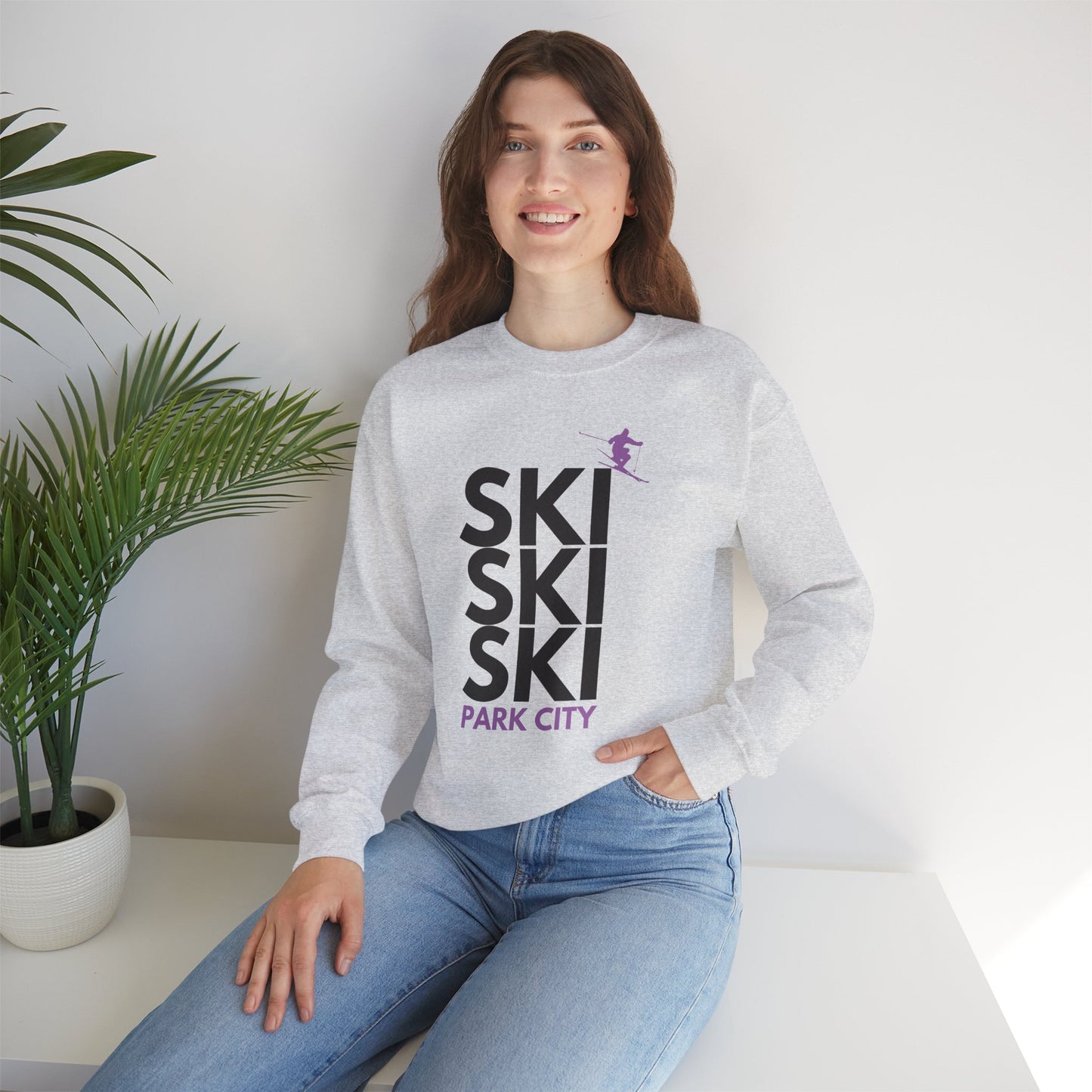 SKI SKI SKI Park City Crewneck Sweatshirt