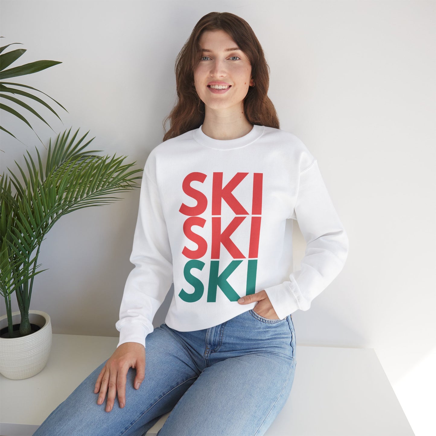 SKI SKI SKI Crewneck Sweatshirt
