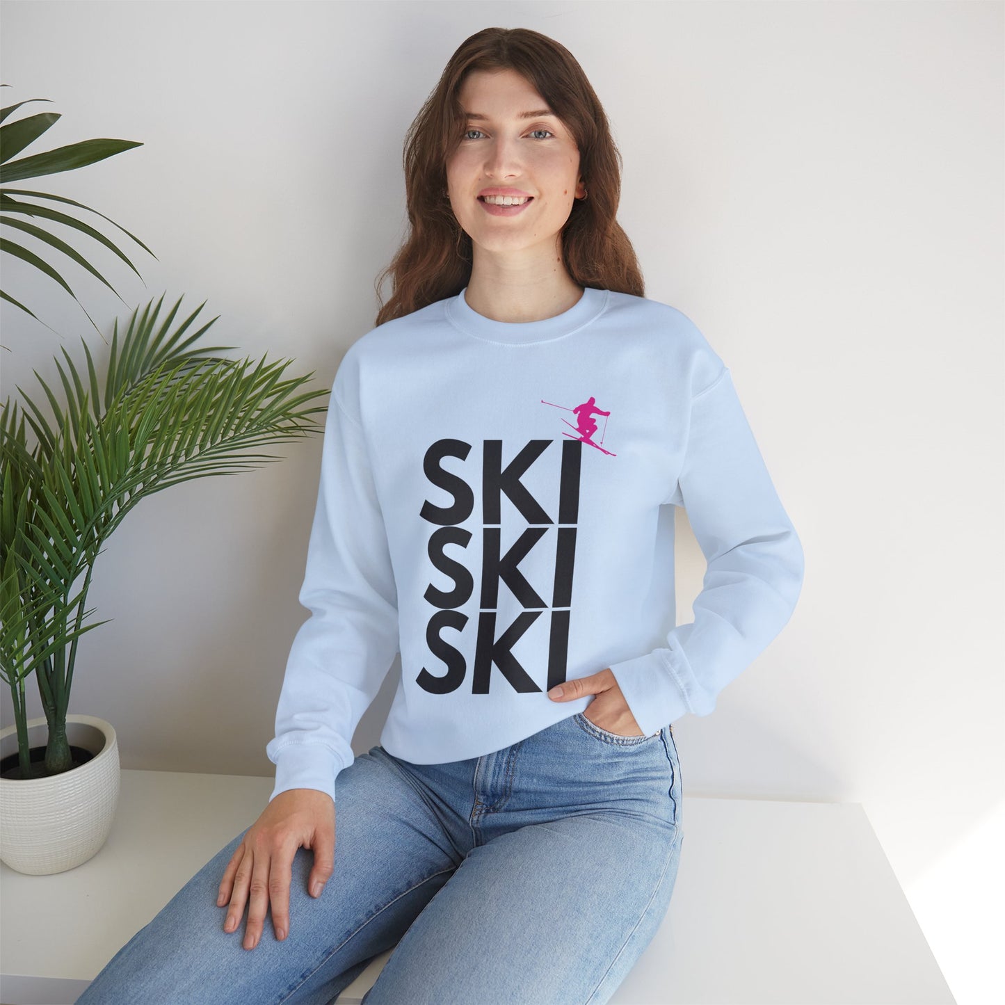 SKI SKI SKI Crewneck Sweatshirt