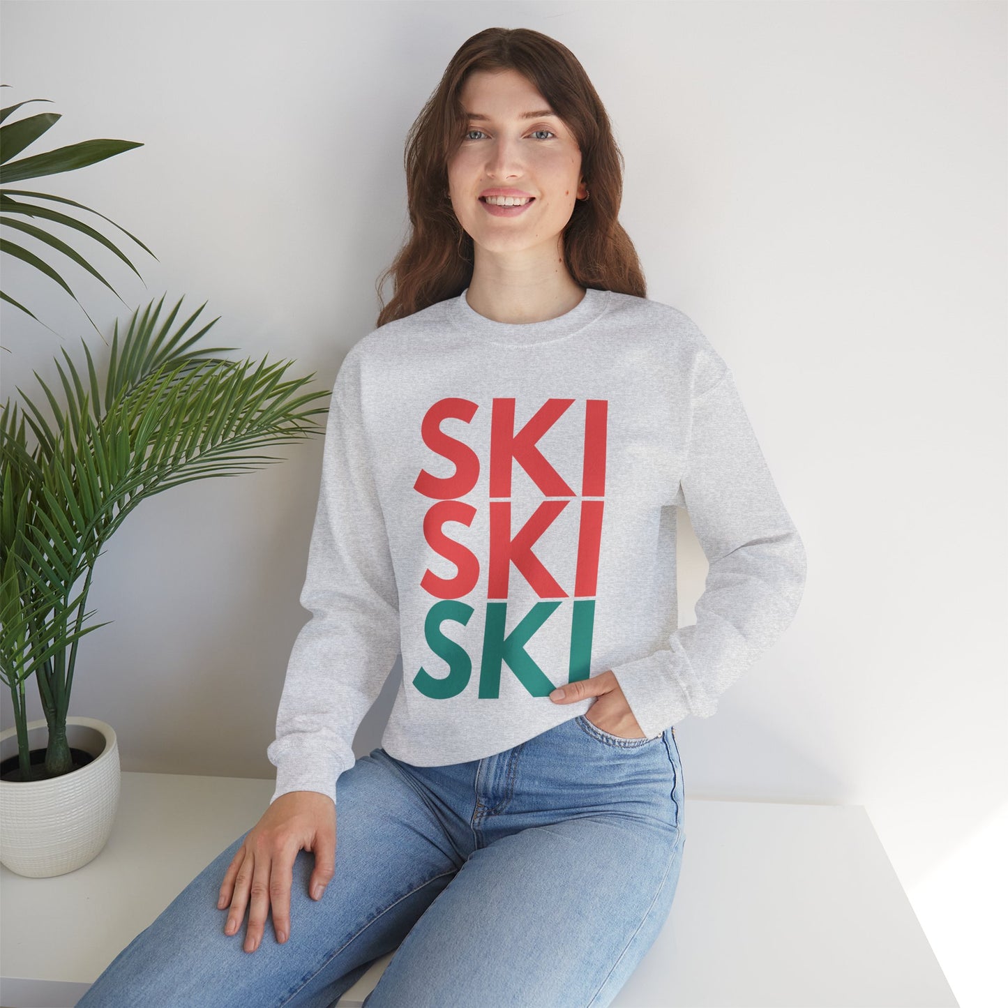 SKI SKI SKI Crewneck Sweatshirt