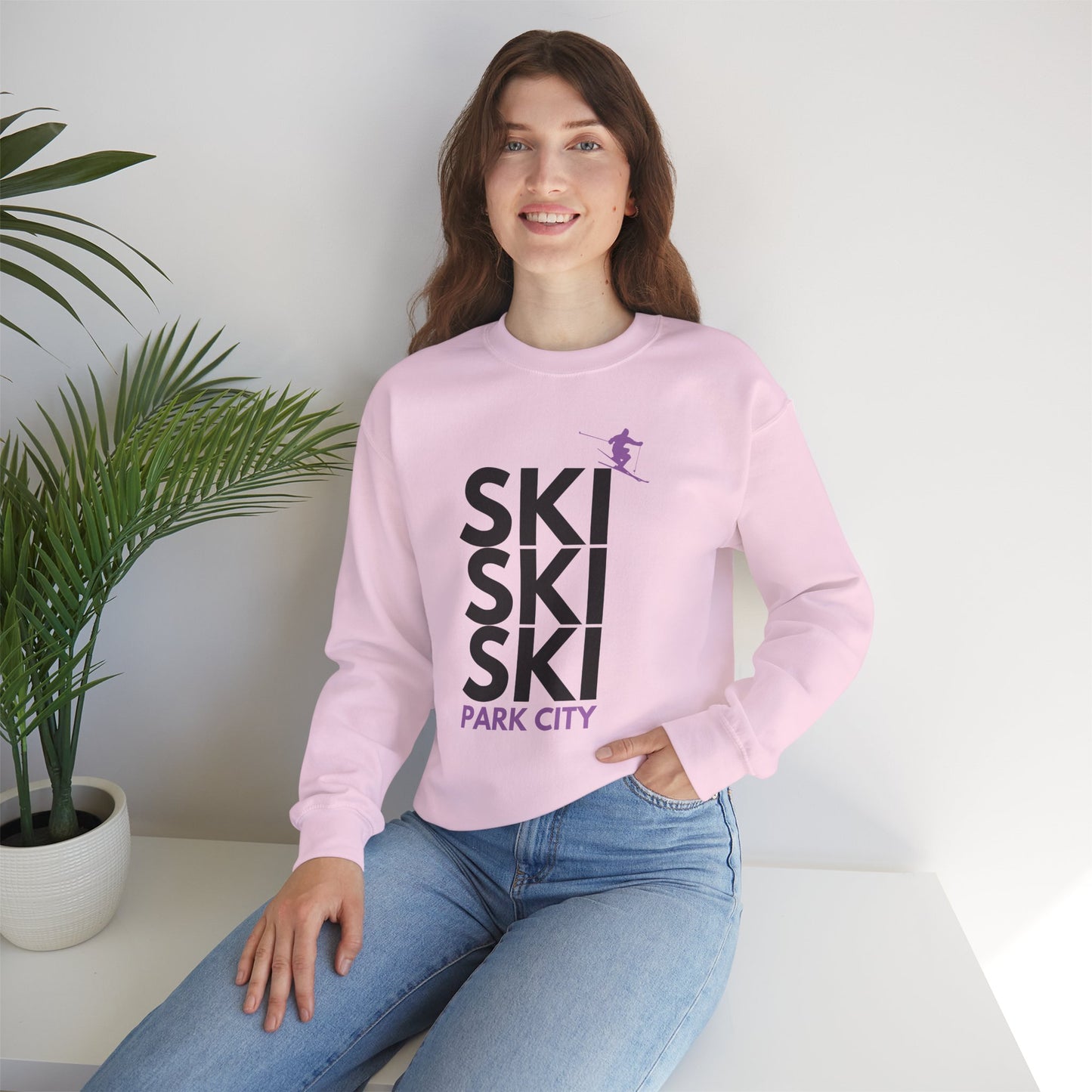 SKI SKI SKI Park City Crewneck Sweatshirt