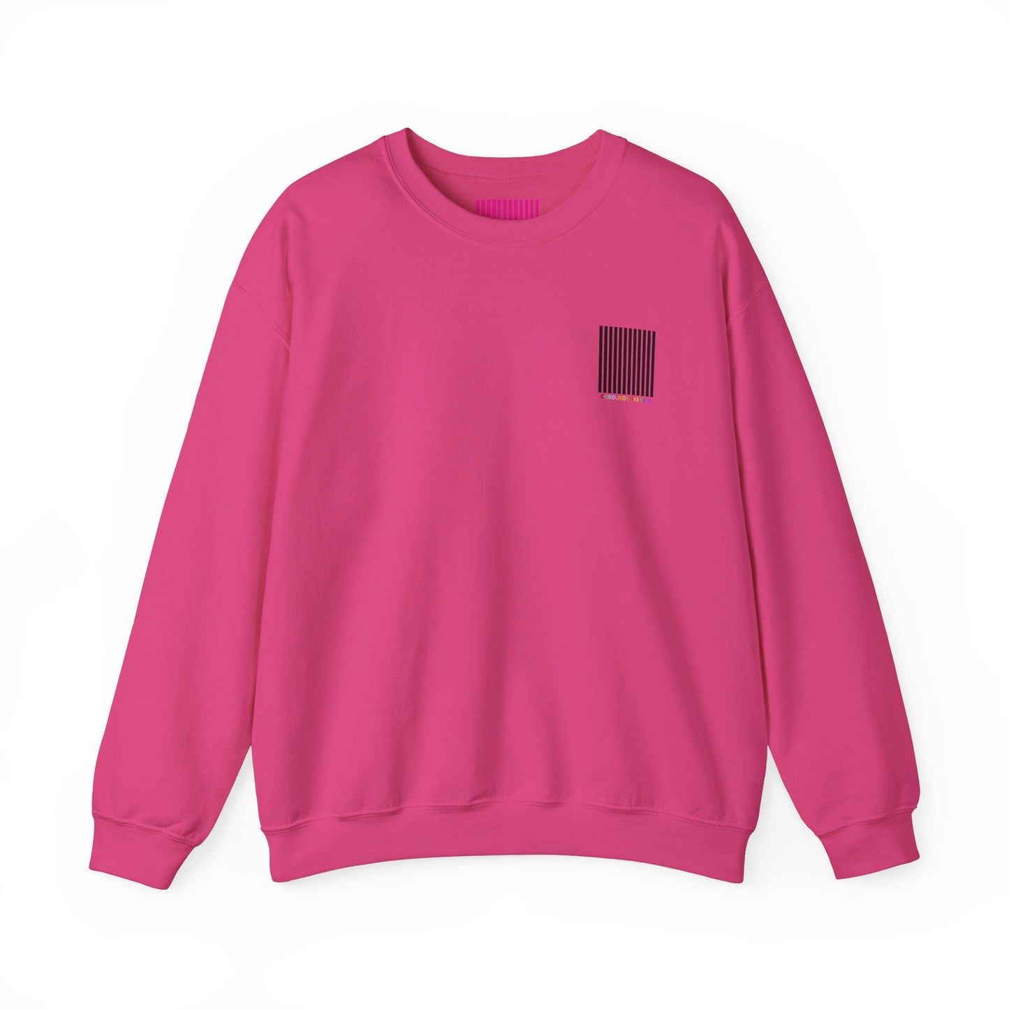 Corduroy Ski Club Black Logo Pocket Crewneck Sweatshirt