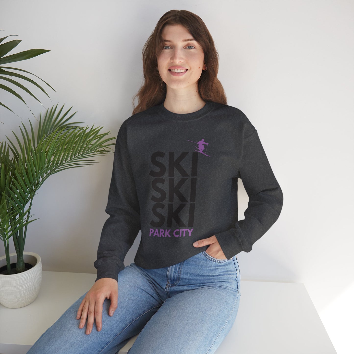 SKI SKI SKI Park City Crewneck Sweatshirt