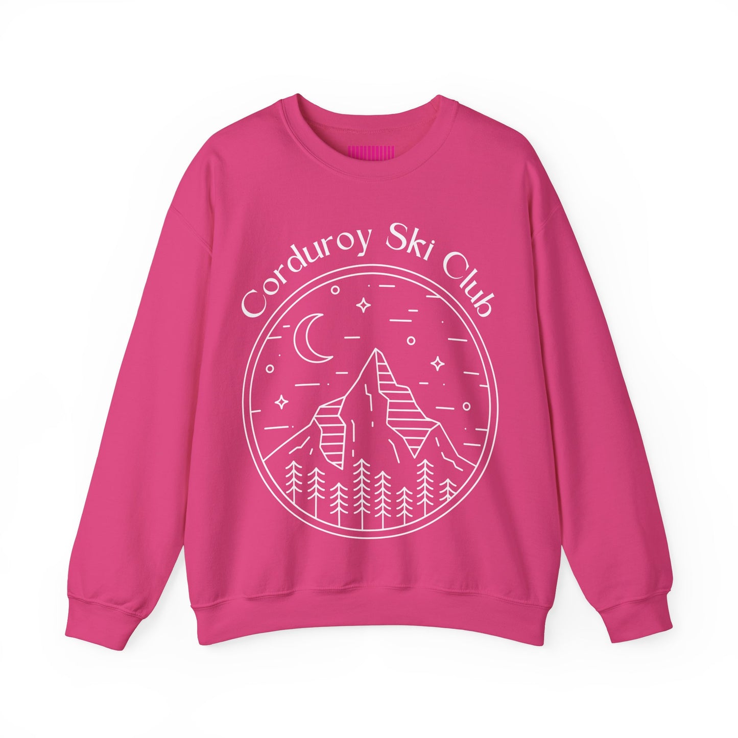 Corduroy Ski Club Mountains Crewneck Sweatshirt
