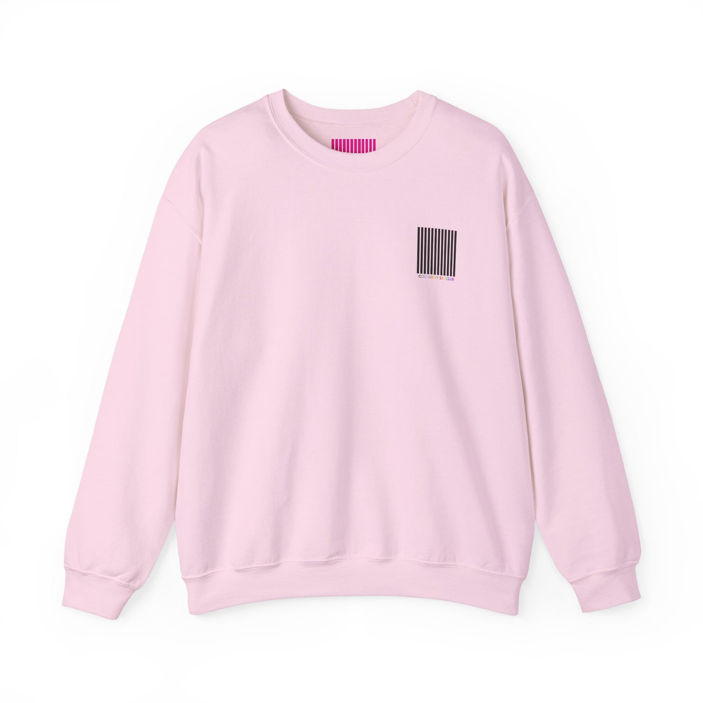 Corduroy Ski Club Black Logo Pocket Crewneck Sweatshirt