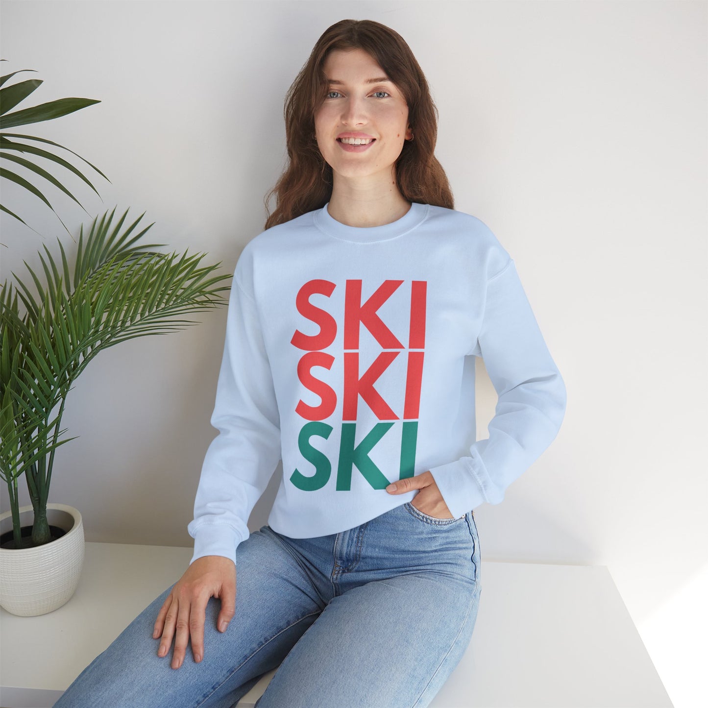 SKI SKI SKI Crewneck Sweatshirt