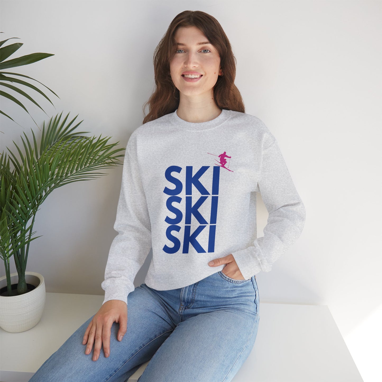 SKI SKI SKI Crewneck Sweatshirt