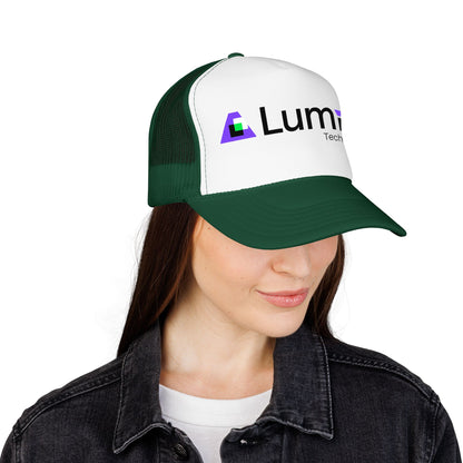 Lumira Tech Advisors Foam Trucker Hat — Branded Logo Mesh Cap