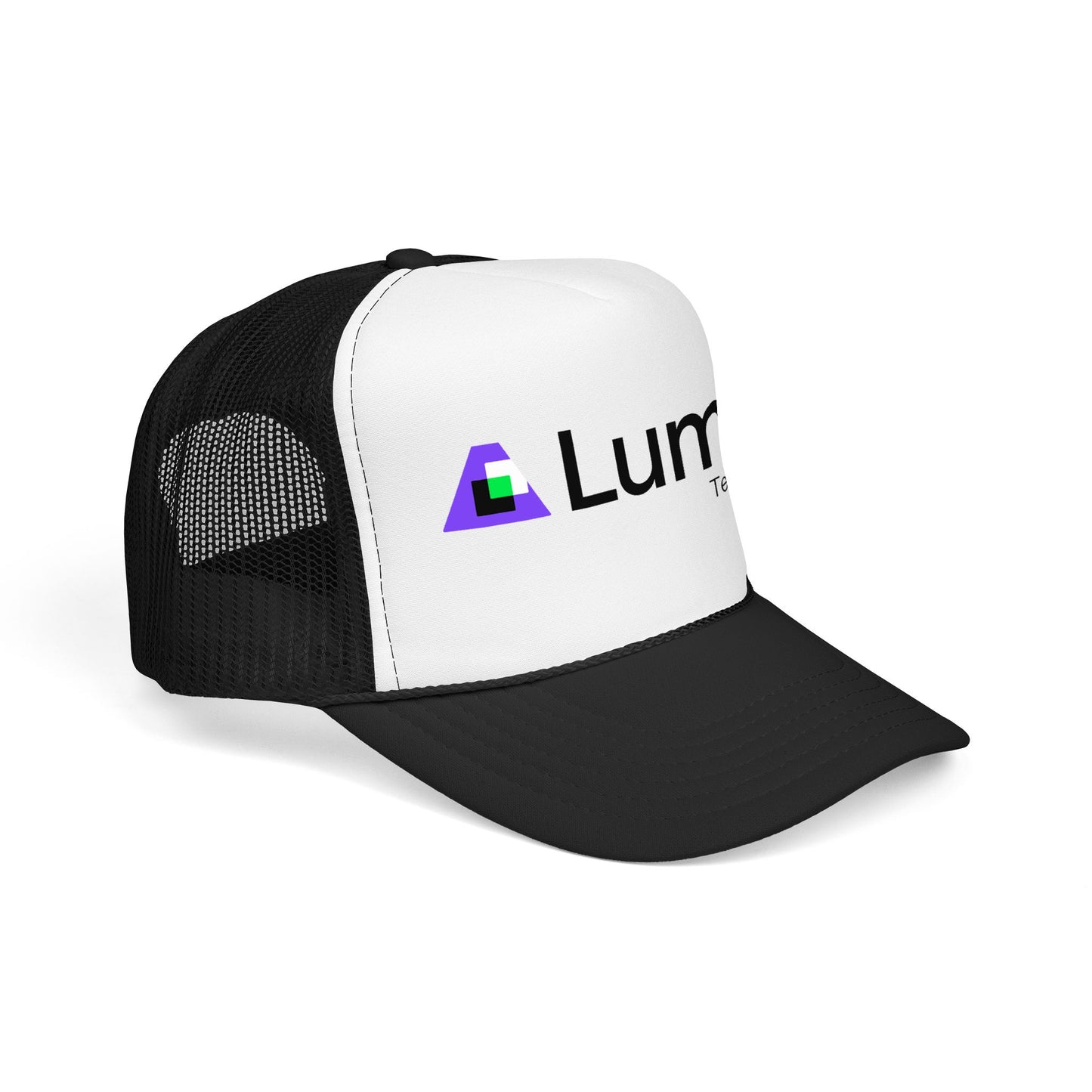 Lumira Tech Advisors Foam Trucker Hat — Branded Logo Mesh Cap