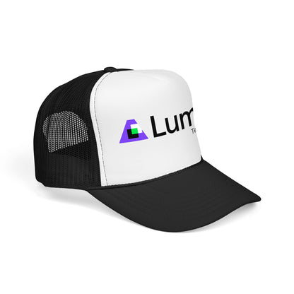 Lumira Tech Advisors Foam Trucker Hat — Branded Logo Mesh Cap