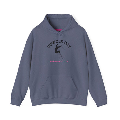 Powder Day Skier Hoodie Sweatshirt