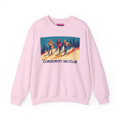 Three Skiers Crewneck Sweatshirt