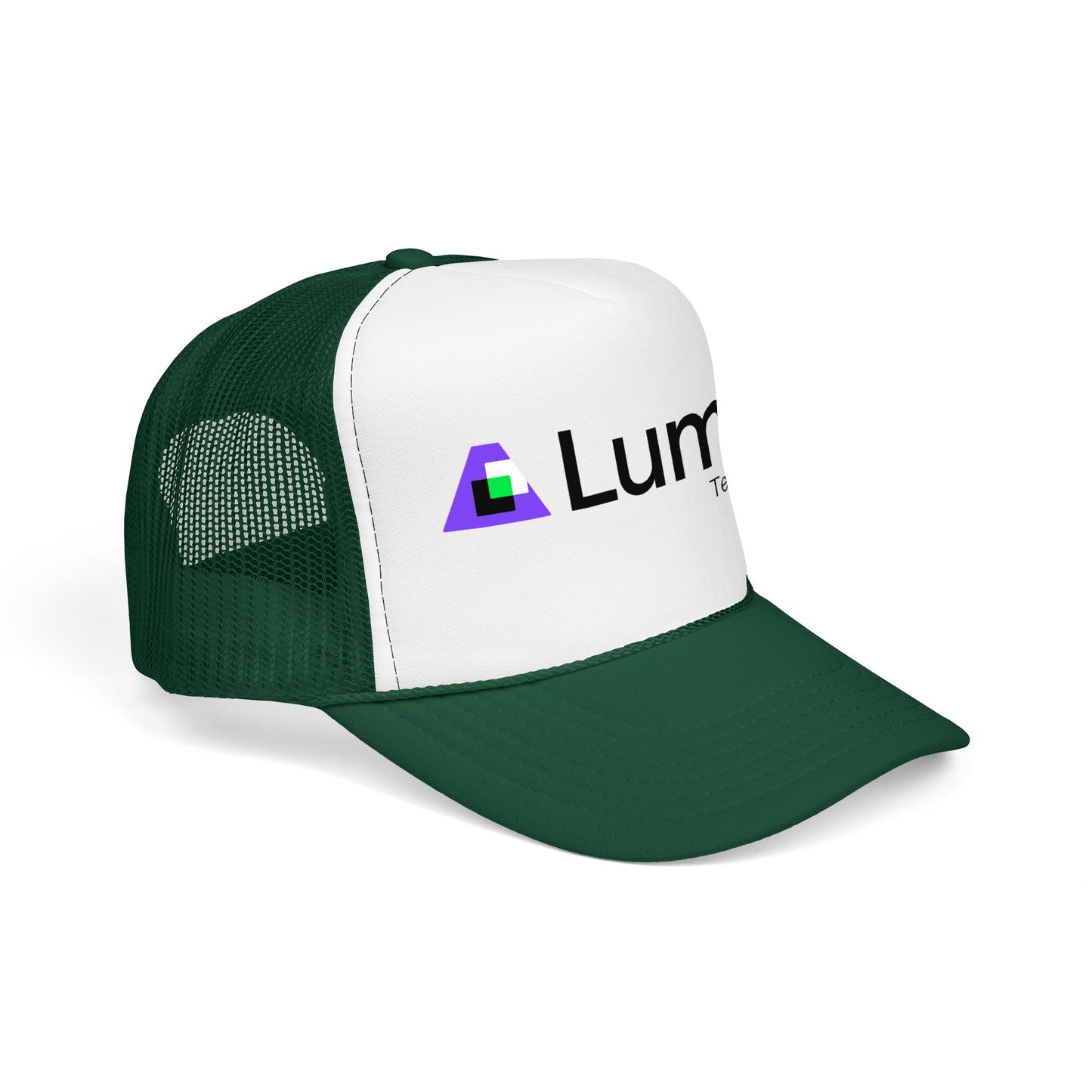Lumira Tech Advisors Foam Trucker Hat — Branded Logo Mesh Cap