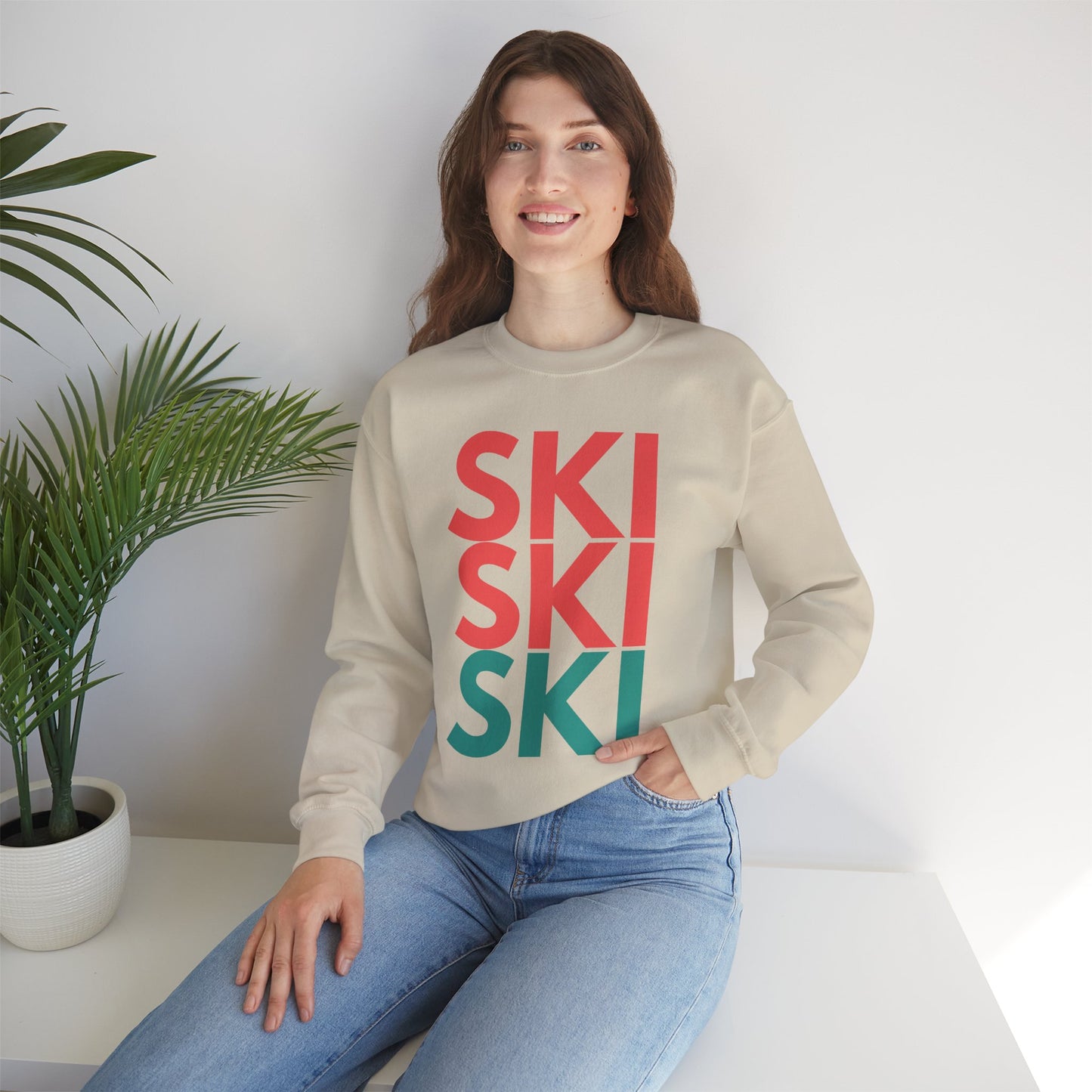 SKI SKI SKI Crewneck Sweatshirt