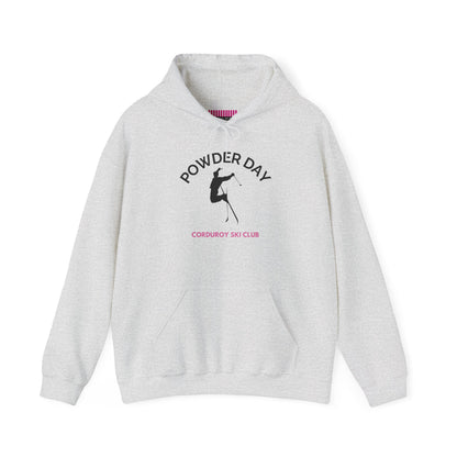 Powder Day Skier Hoodie Sweatshirt
