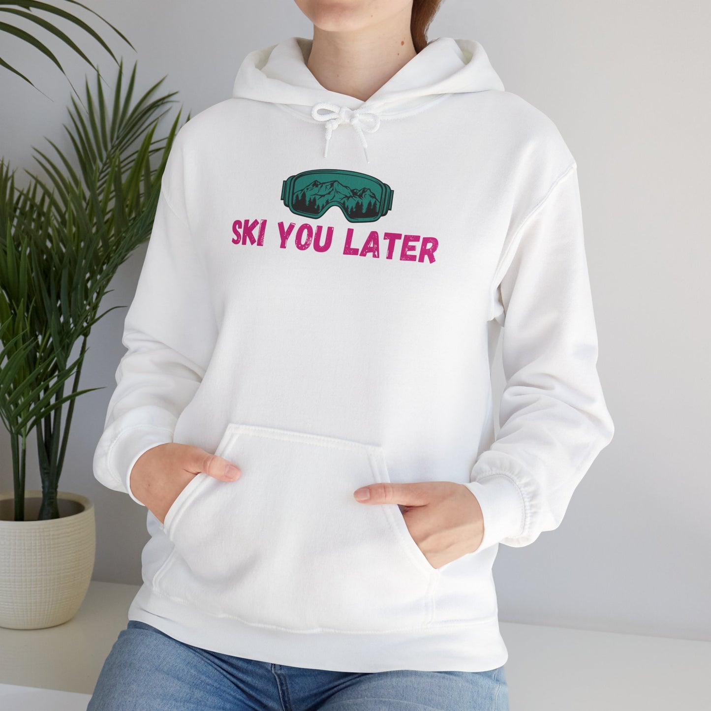 Lets Ski Hoodie Sweatshirt