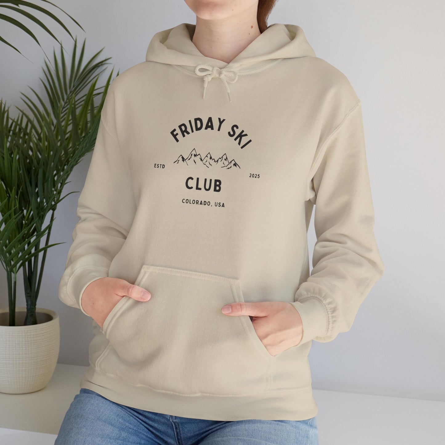 Friday Ski Club Hoodie Sweatshirt