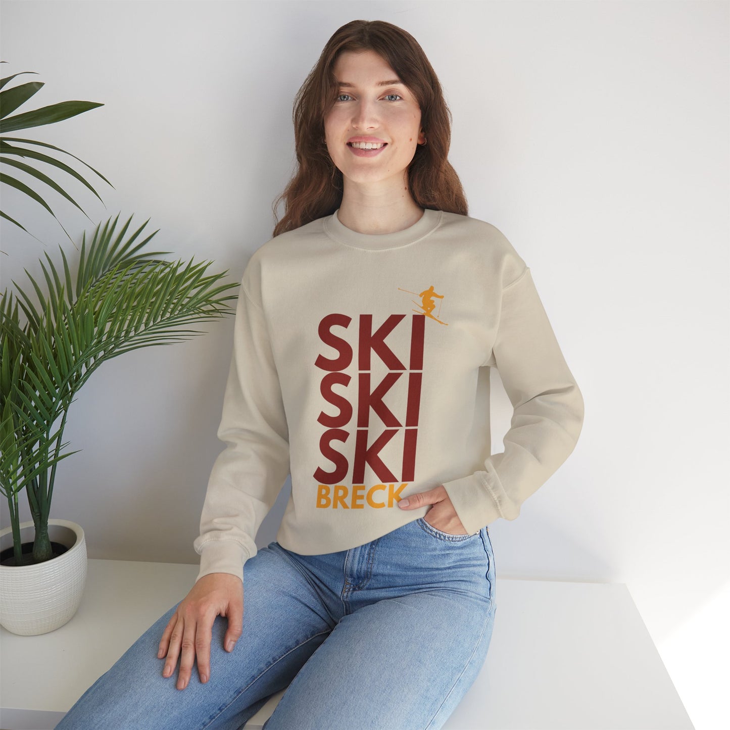 SKI SKI SKI Breck Crewneck Sweatshirt