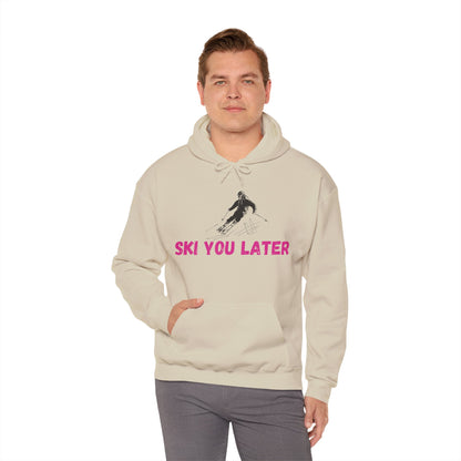 Ski You Later Skier Hoodie Sweatshirt