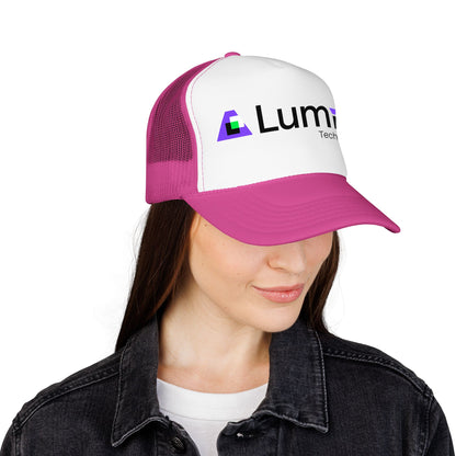 Lumira Tech Advisors Foam Trucker Hat — Branded Logo Mesh Cap