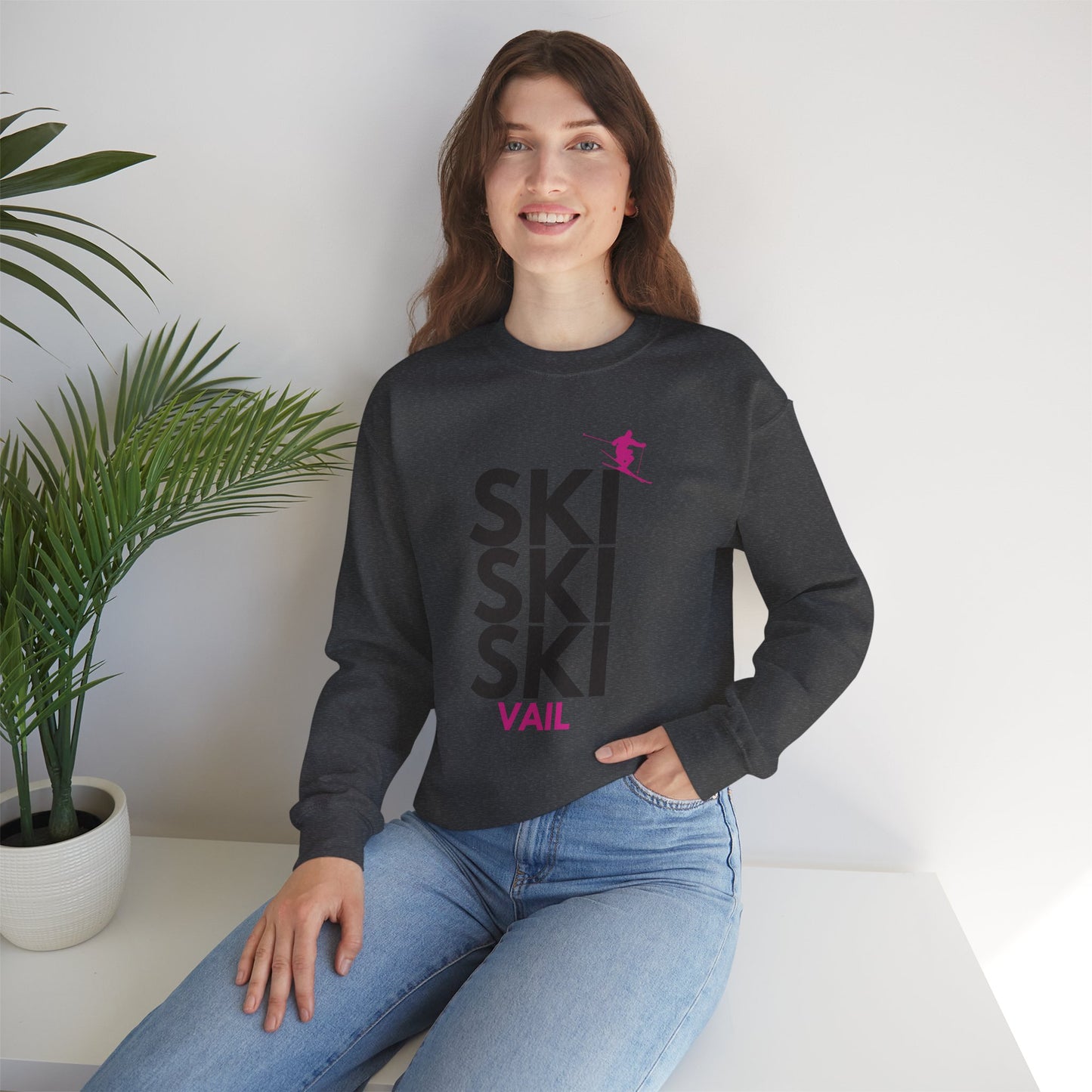 SKI SKI SKI Vail Crewneck Sweatshirt