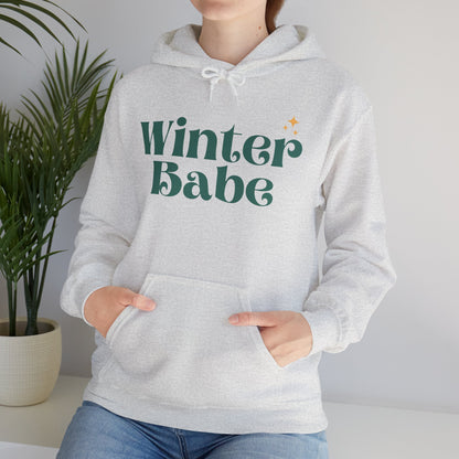 Winter Babe Hoodie Sweatshirt