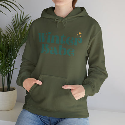 Winter Babe Hoodie Sweatshirt