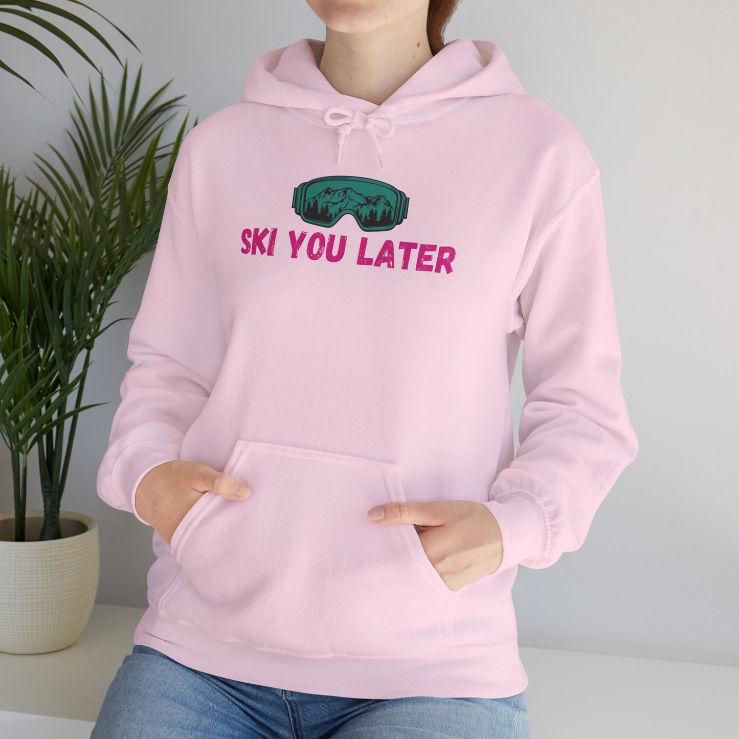 Lets Ski Hoodie Sweatshirt