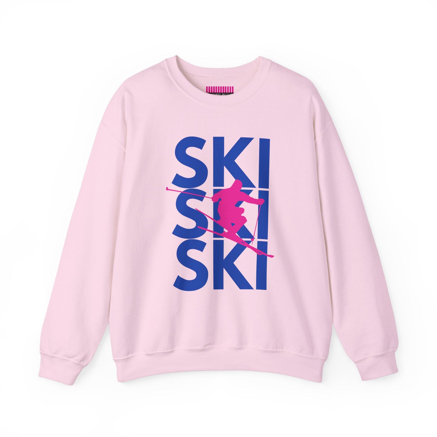 SKI SKI SKI Skier Crewneck Sweatshirt