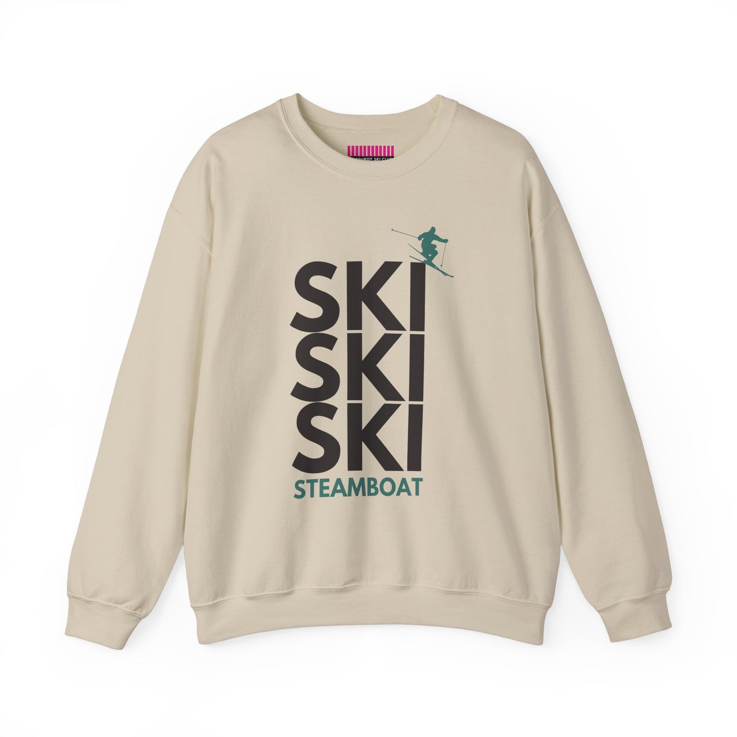 SKI SKI SKI Steamboat Crewneck Sweatshirt