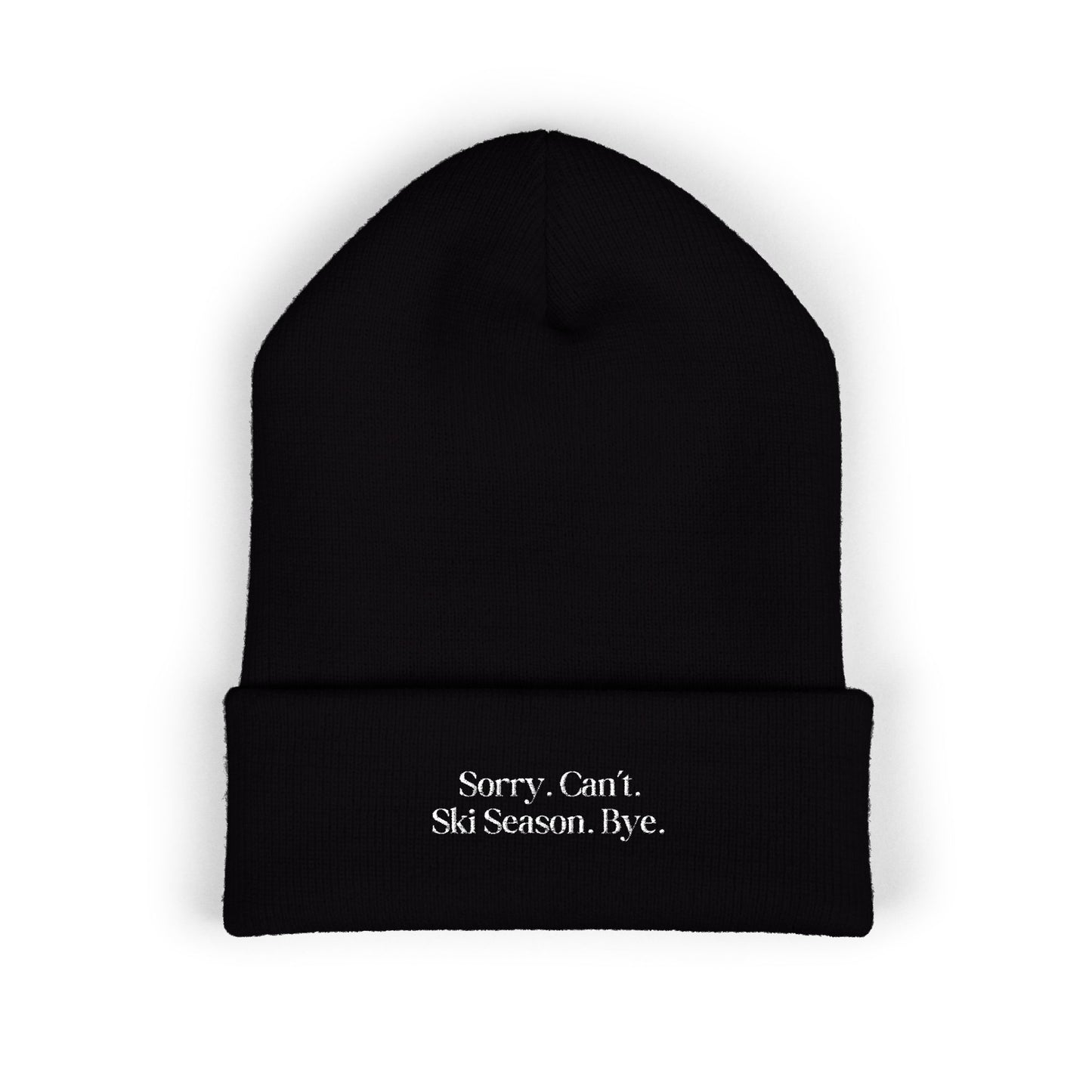 Sorry Can't Classic Cuffed Beanie