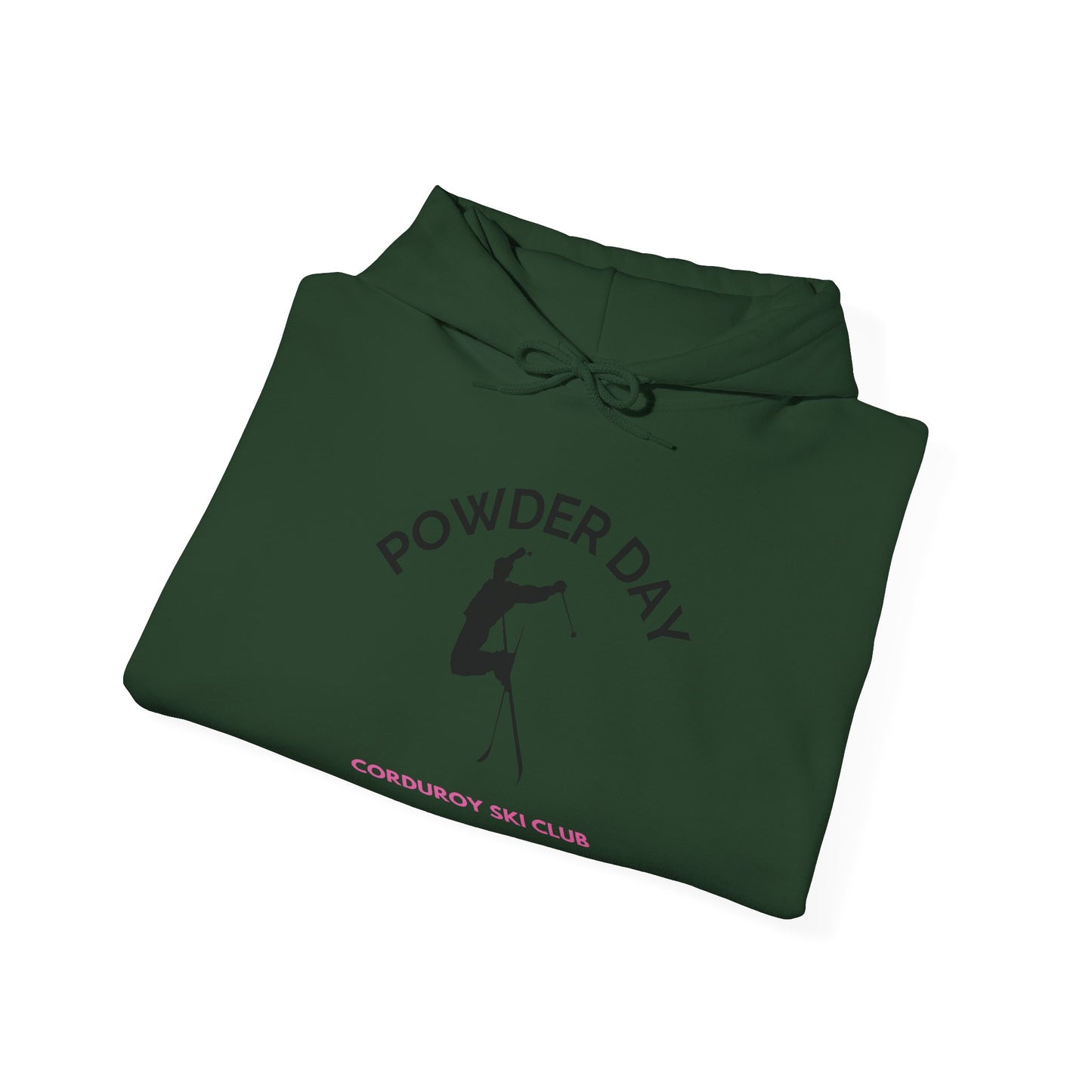 Powder Day Skier Hoodie Sweatshirt