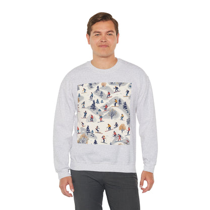 Retro Ski Crewneck Sweatshirt