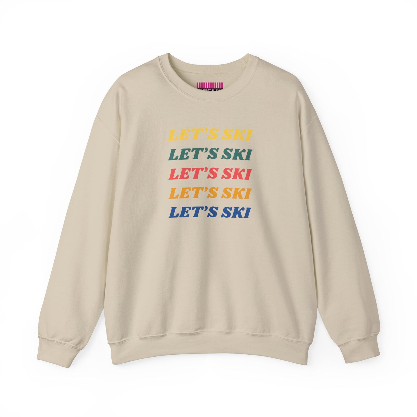 Let's Ski Crewneck Sweatshirt