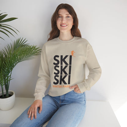 SKI SKI SKI Winter Park  Crewneck Sweatshirt