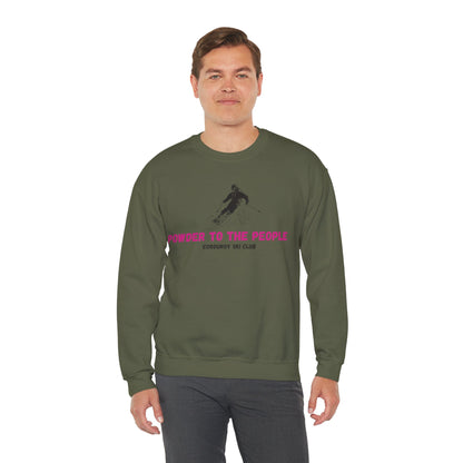 Powder to the People Crewneck Sweatshirt