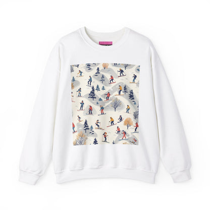 Retro Ski Crewneck Sweatshirt