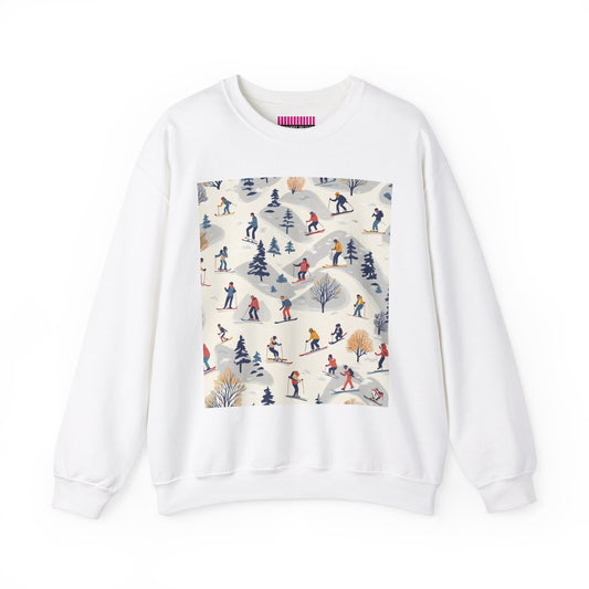 Retro Ski Crewneck Sweatshirt