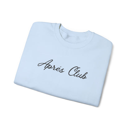 Apres Club Embroidery Crewneck