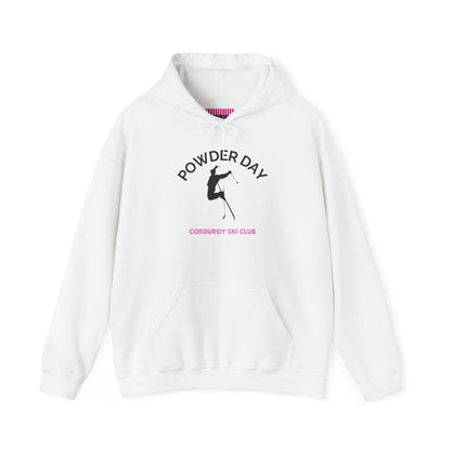 Powder Day Skier Hoodie Sweatshirt
