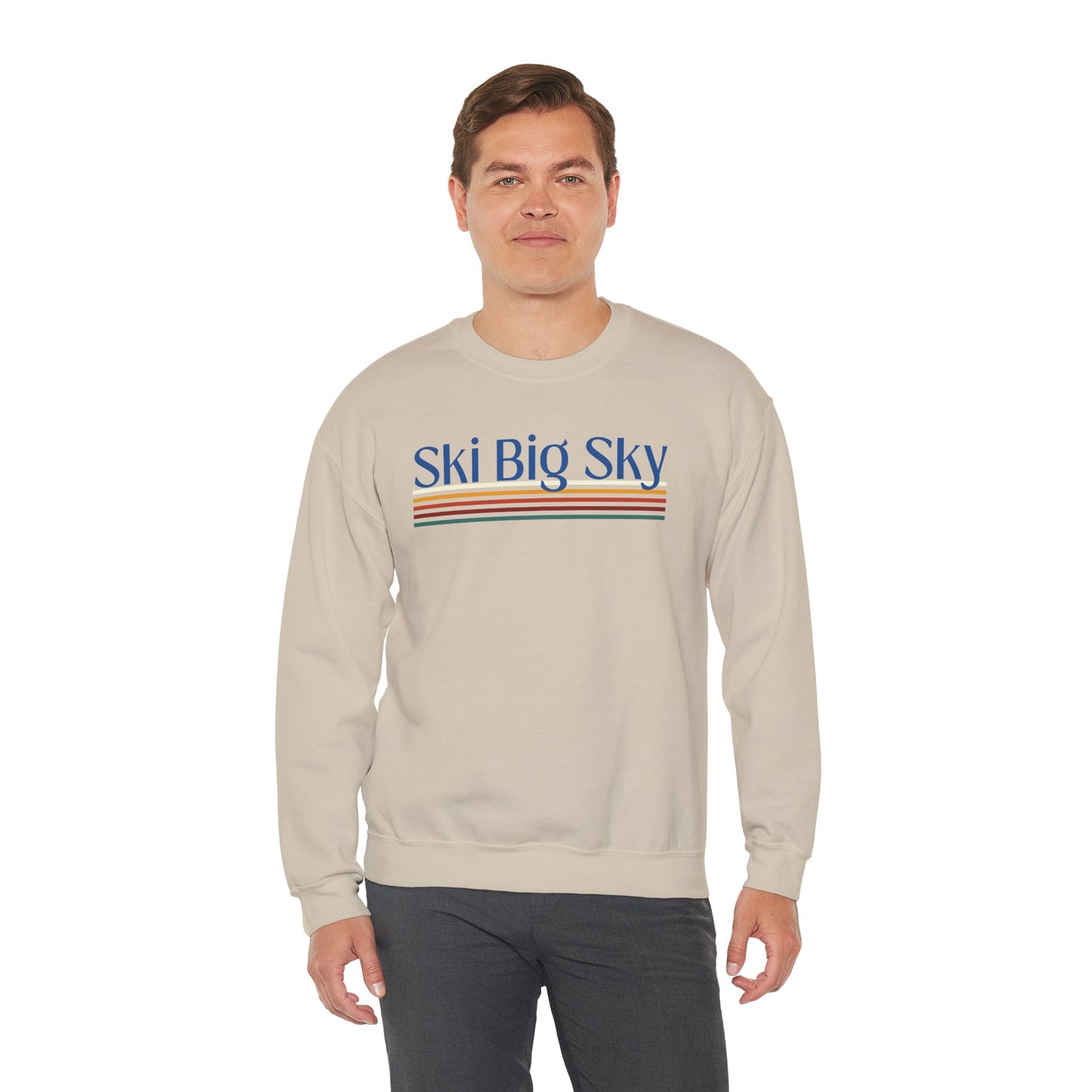 Ski Big Sky Crewneck Sweatshirt