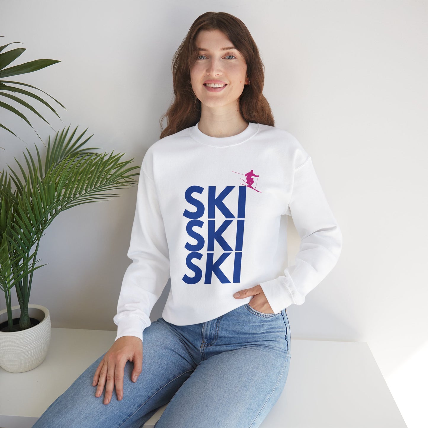 SKI SKI SKI Crewneck Sweatshirt