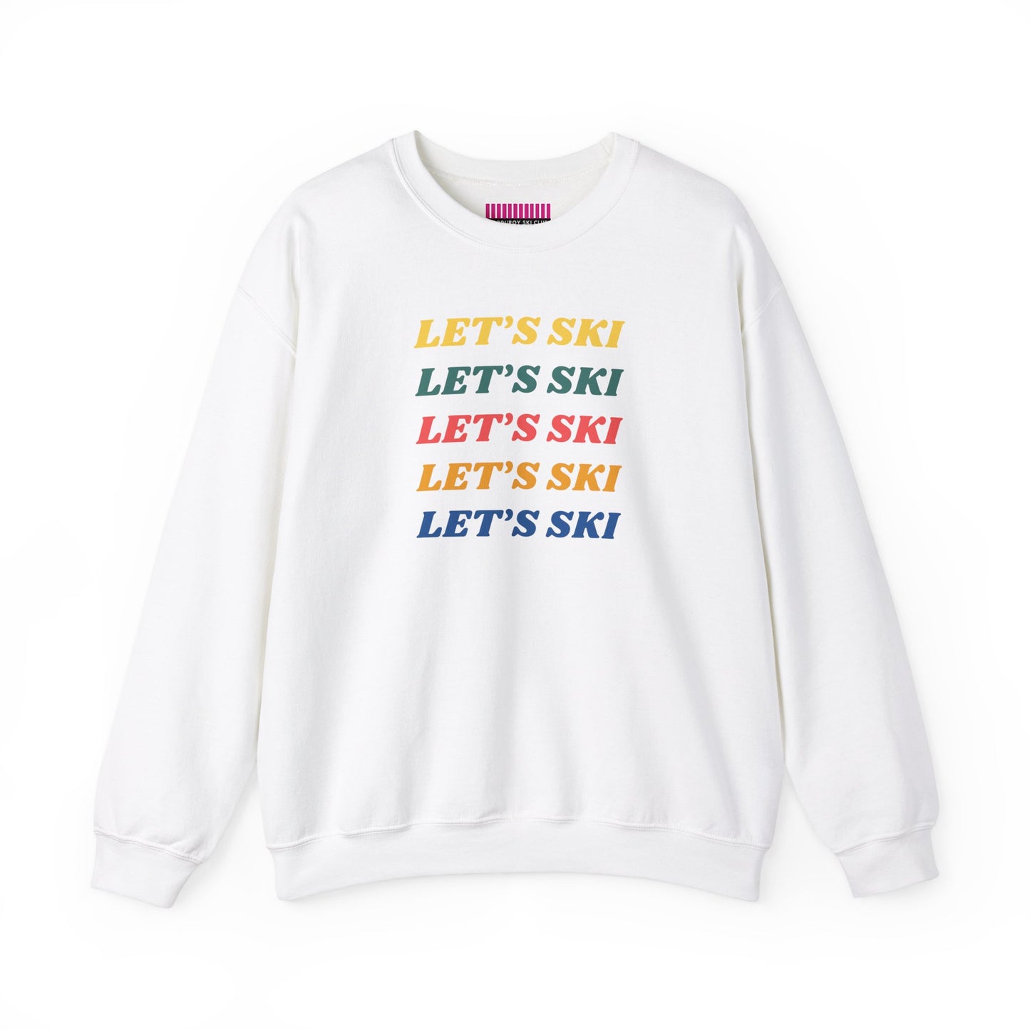 Let's Ski Crewneck Sweatshirt