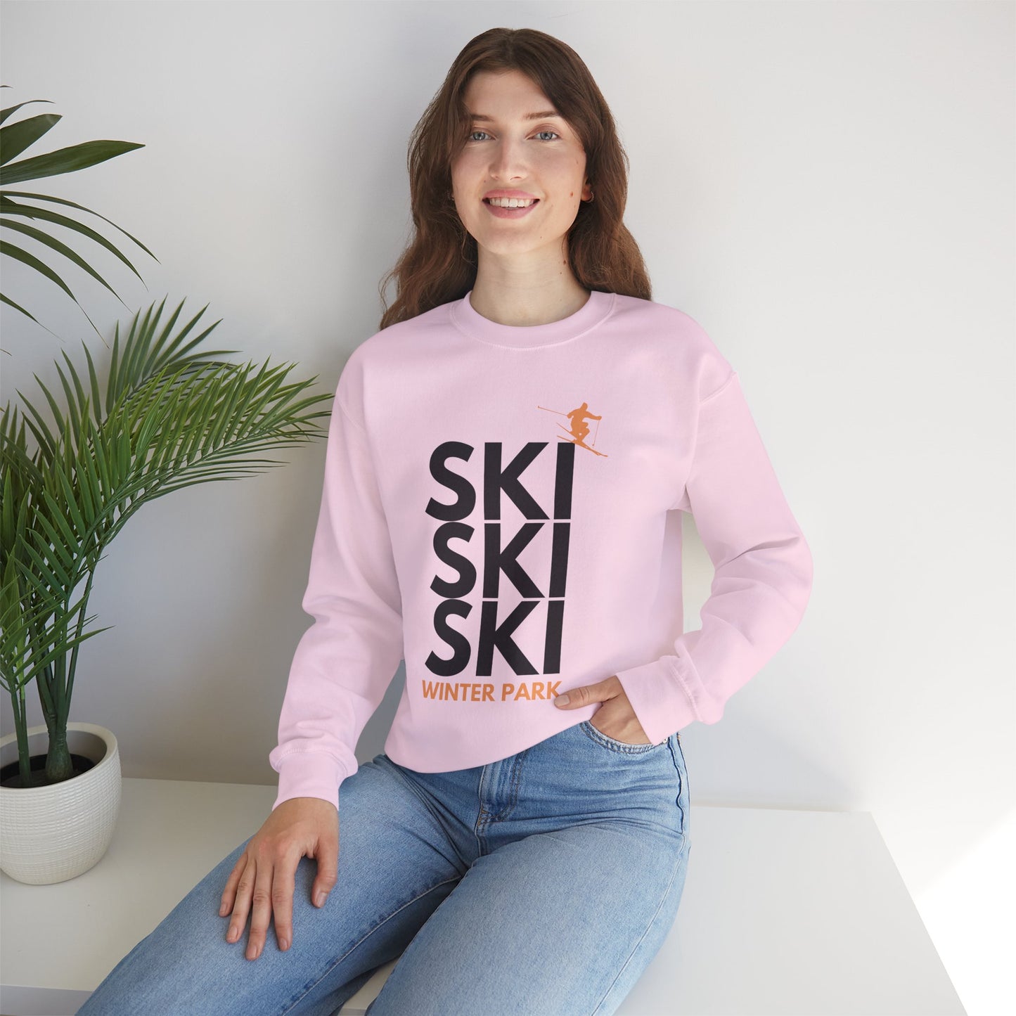 SKI SKI SKI Winter Park  Crewneck Sweatshirt