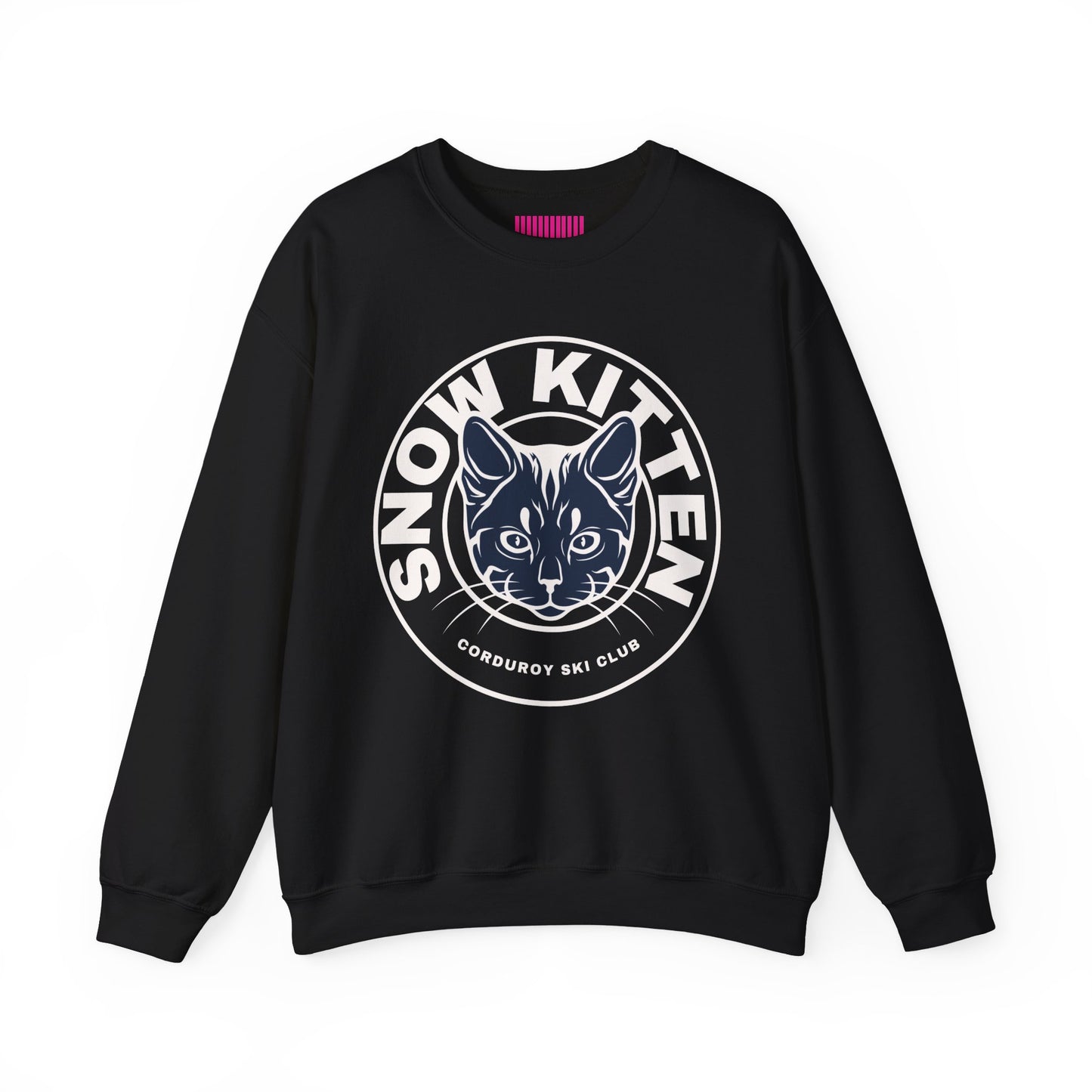 Snow Kitten Corduroy Ski Club Crewneck Sweatshirt