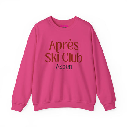 Après Ski Club Aspen Crewneck Sweatshirt