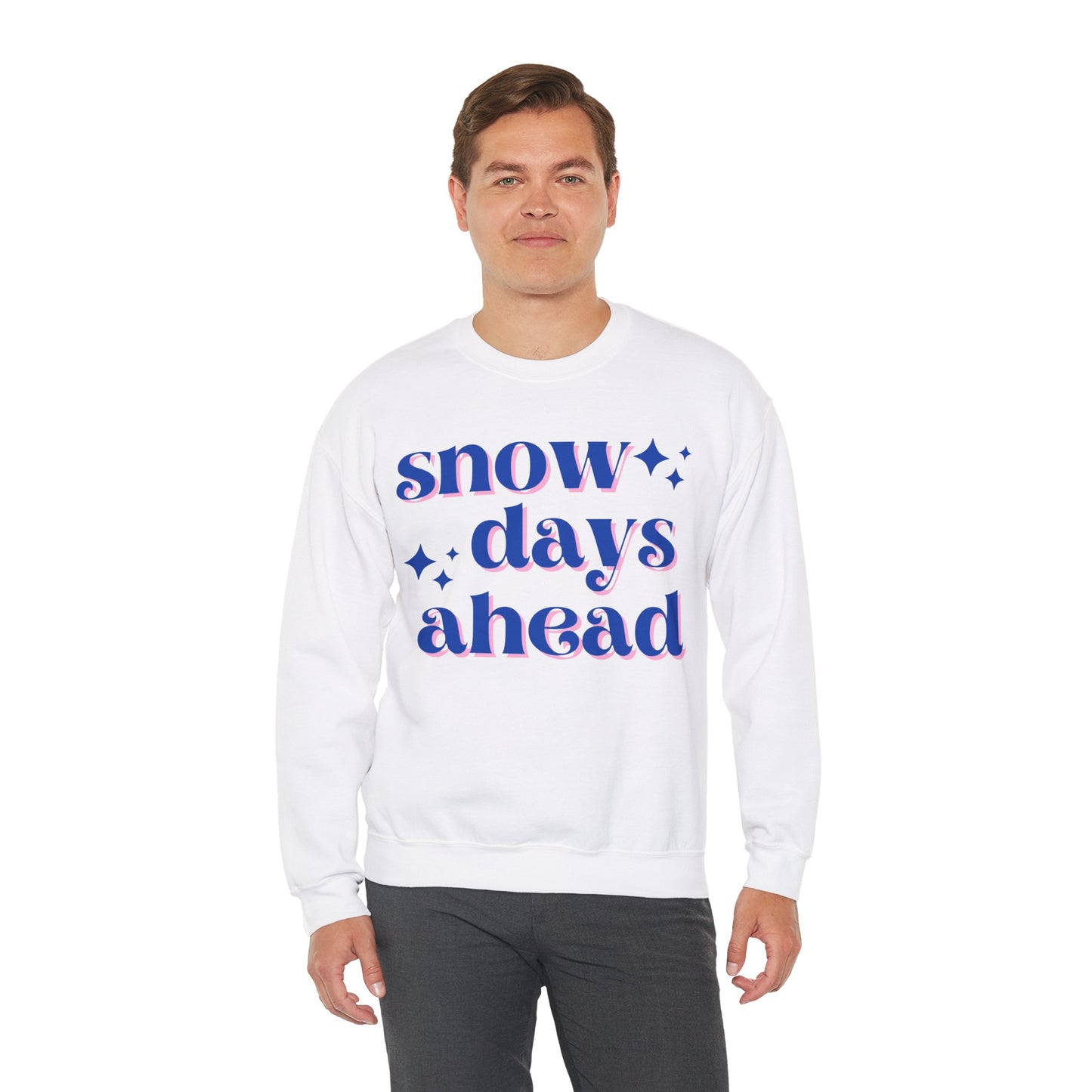 Snow Days Ahead Crewneck Sweatshirt