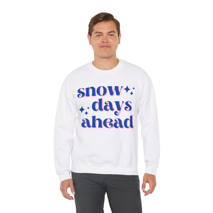 Snow Days Ahead Crewneck Sweatshirt